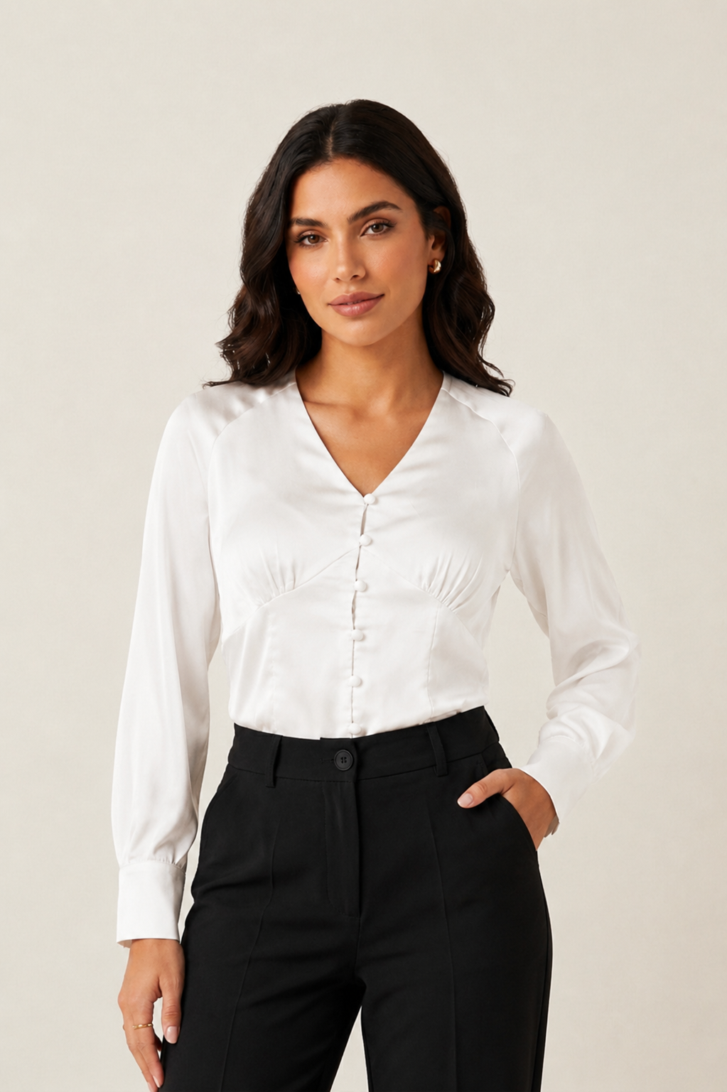 Blusa Indira Manga Larga