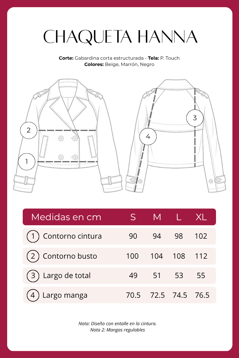 Chaqueta Hanna