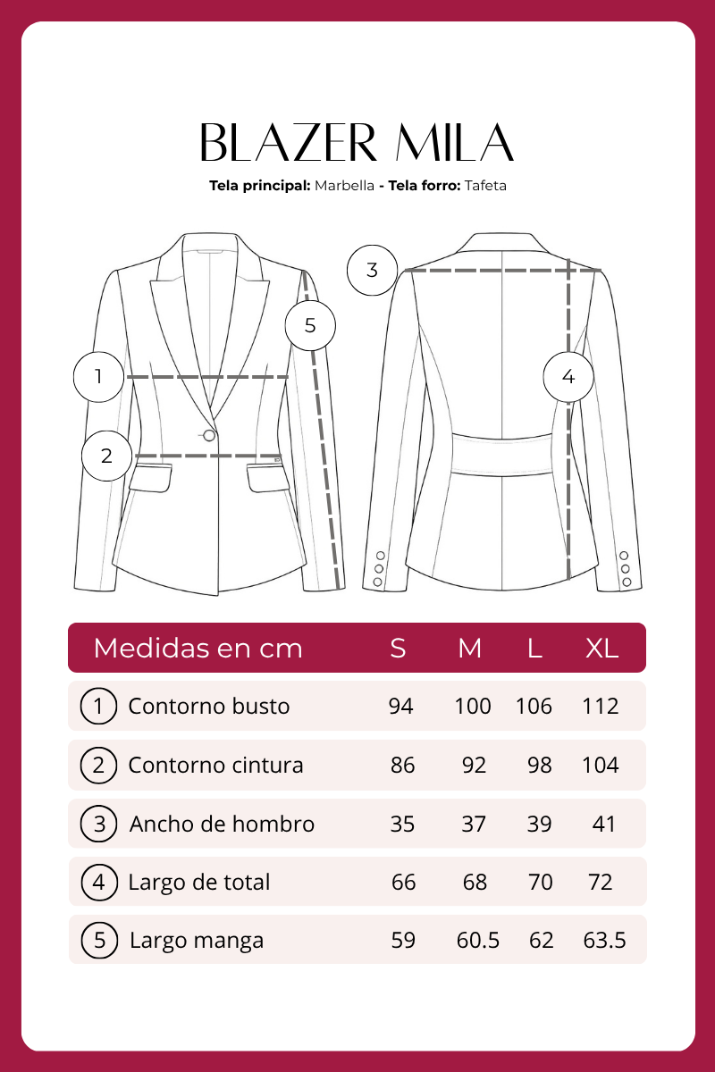 Blazer Mila