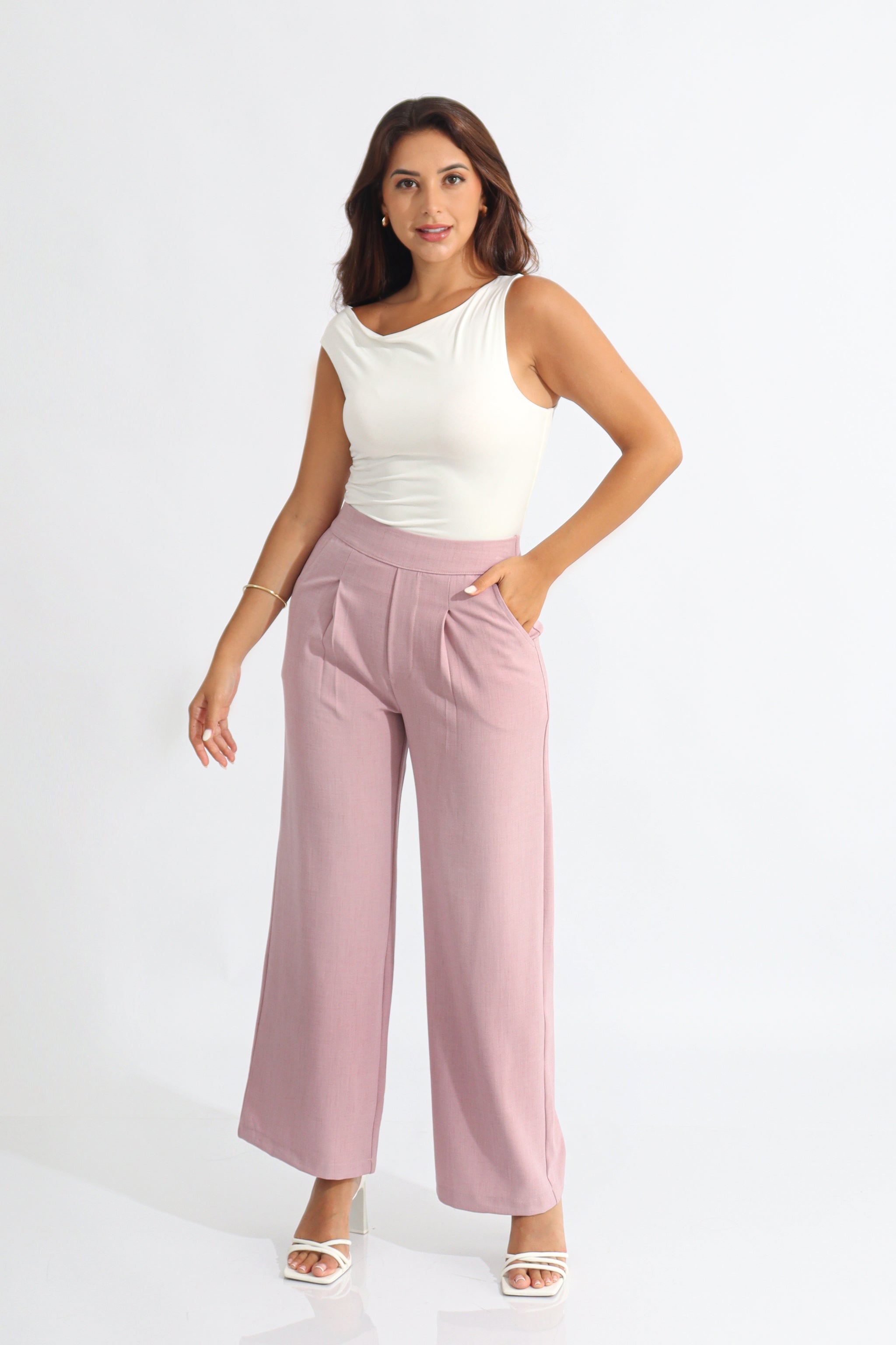 Pantalon Mayli - Rosa
