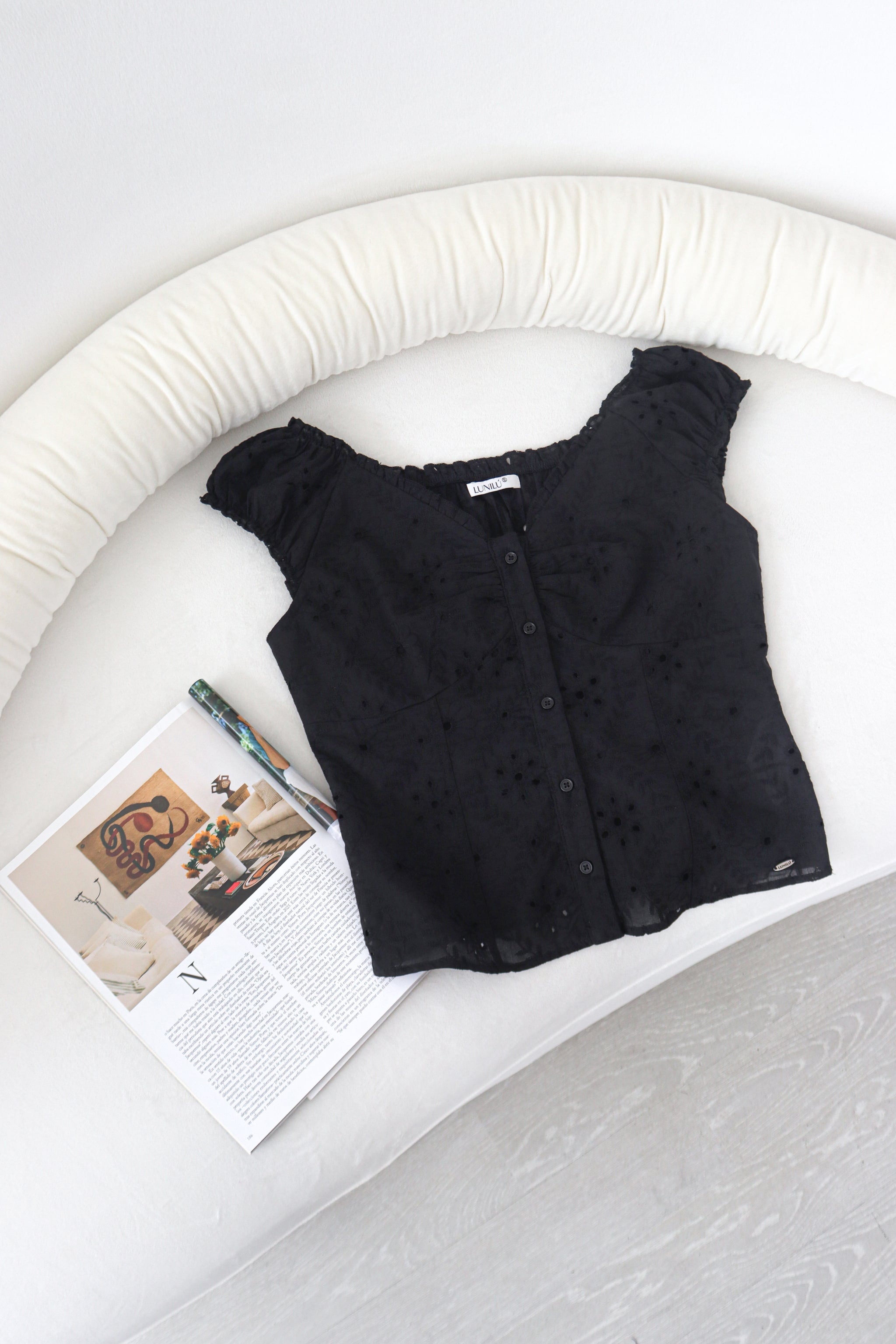 Blusa Ruth - Negro