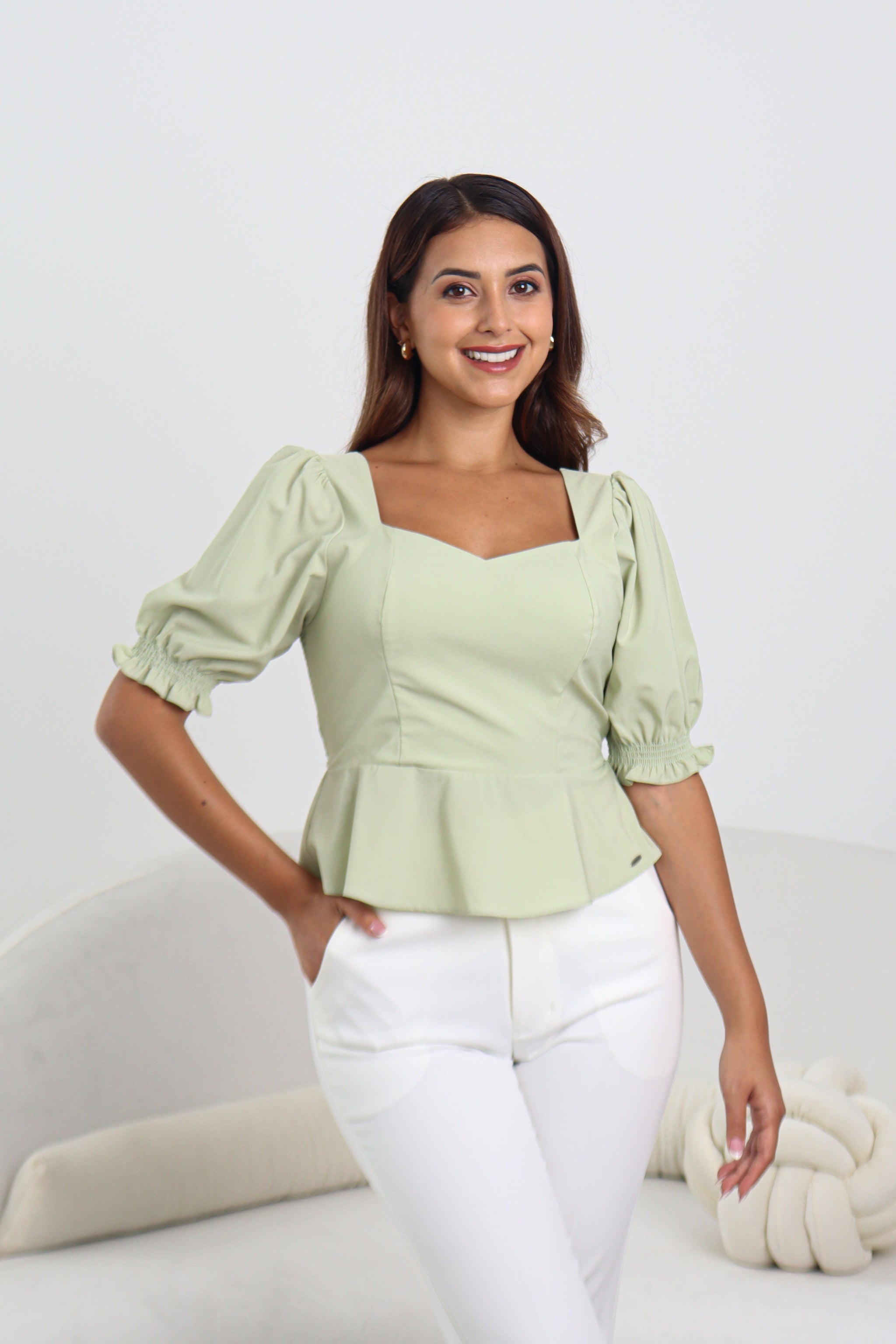 BLUSA CARMIN - VERDE