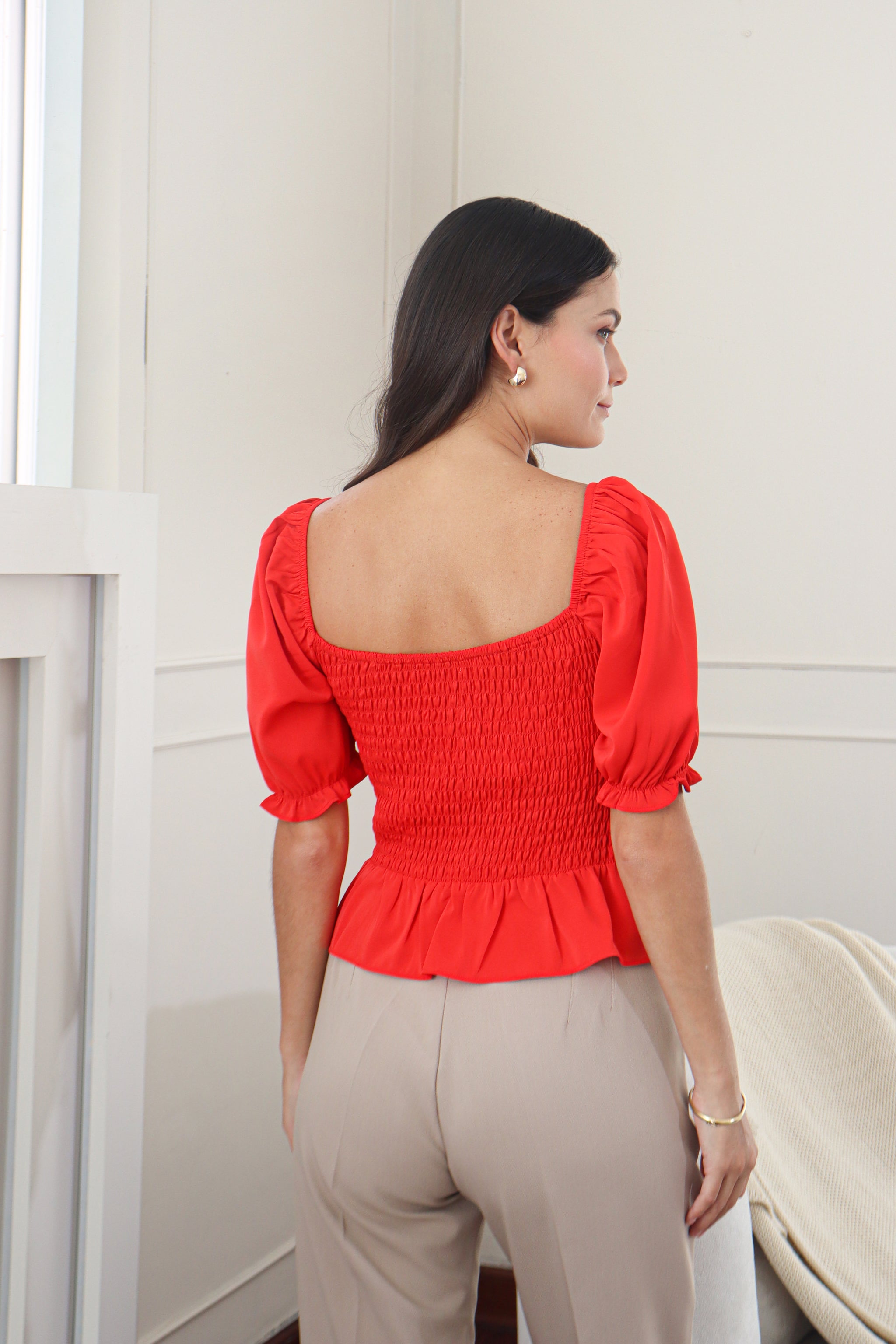 Blusa Nika - Rojo