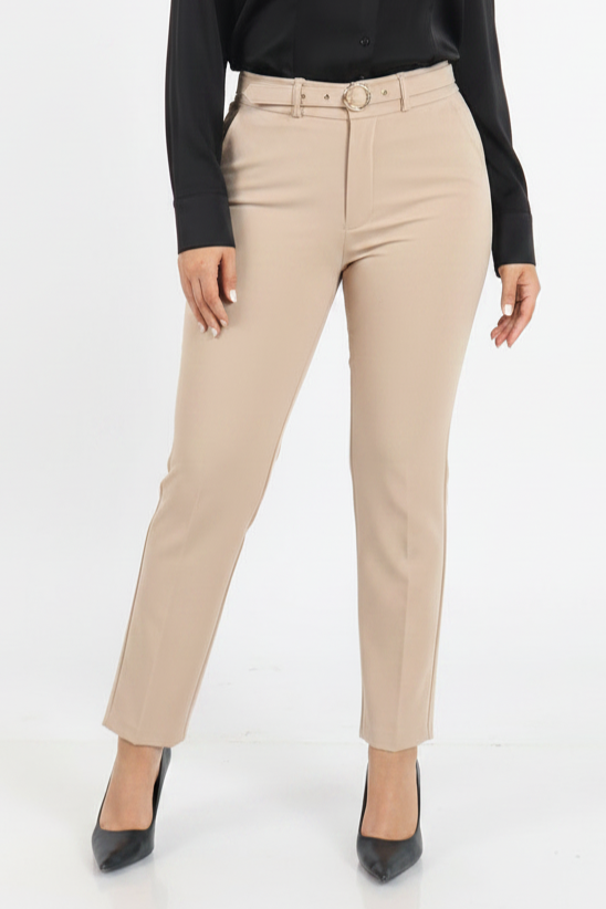 Pantalón Sastrero Joana Semirecto Tiro Alto