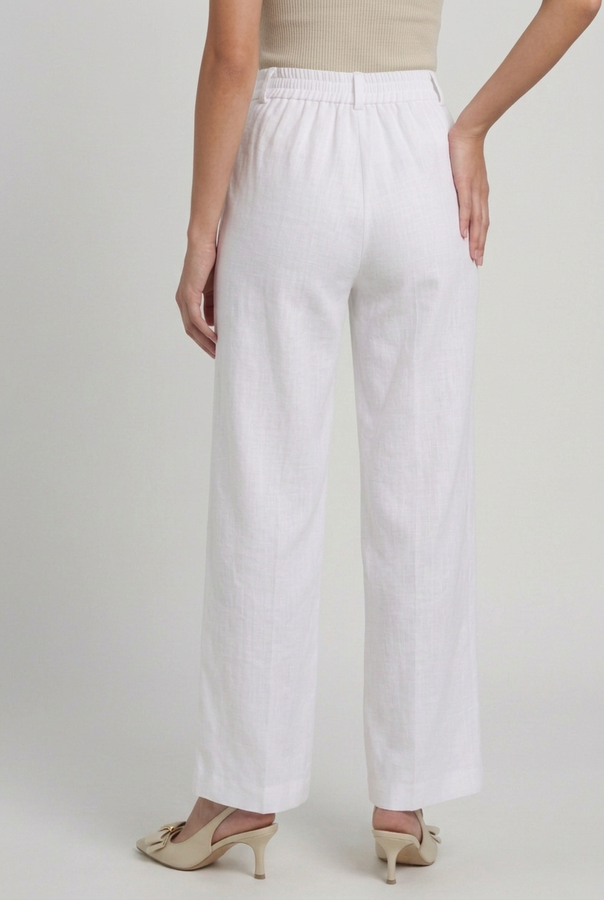 Pantalón de Lino Recto Anali