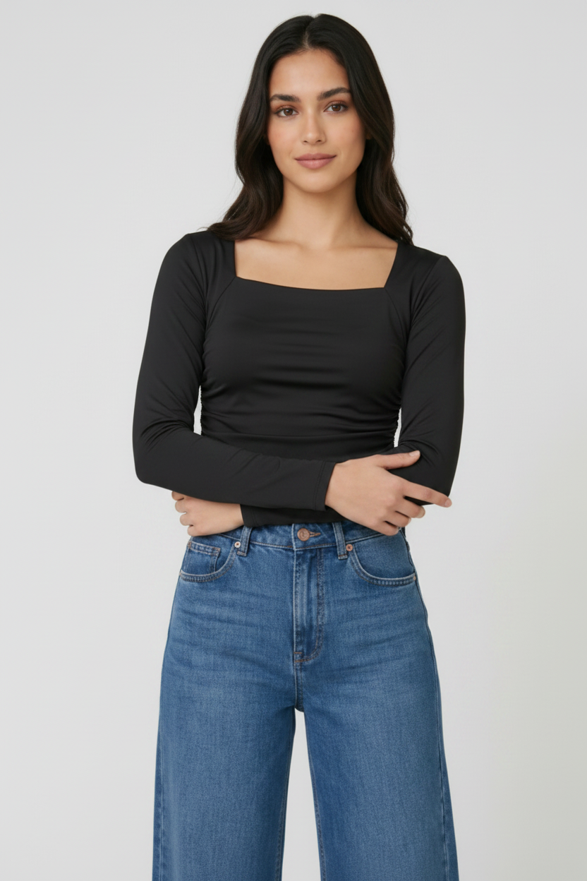 Polo Lemmy manga larga