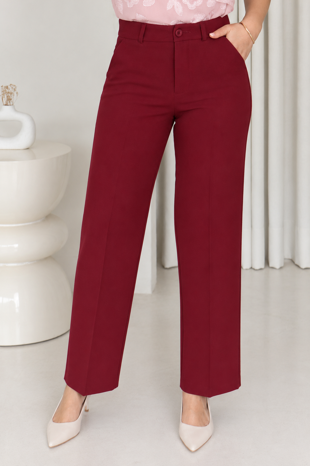 Pantalón Sastre Recto Tiro Alto Nala