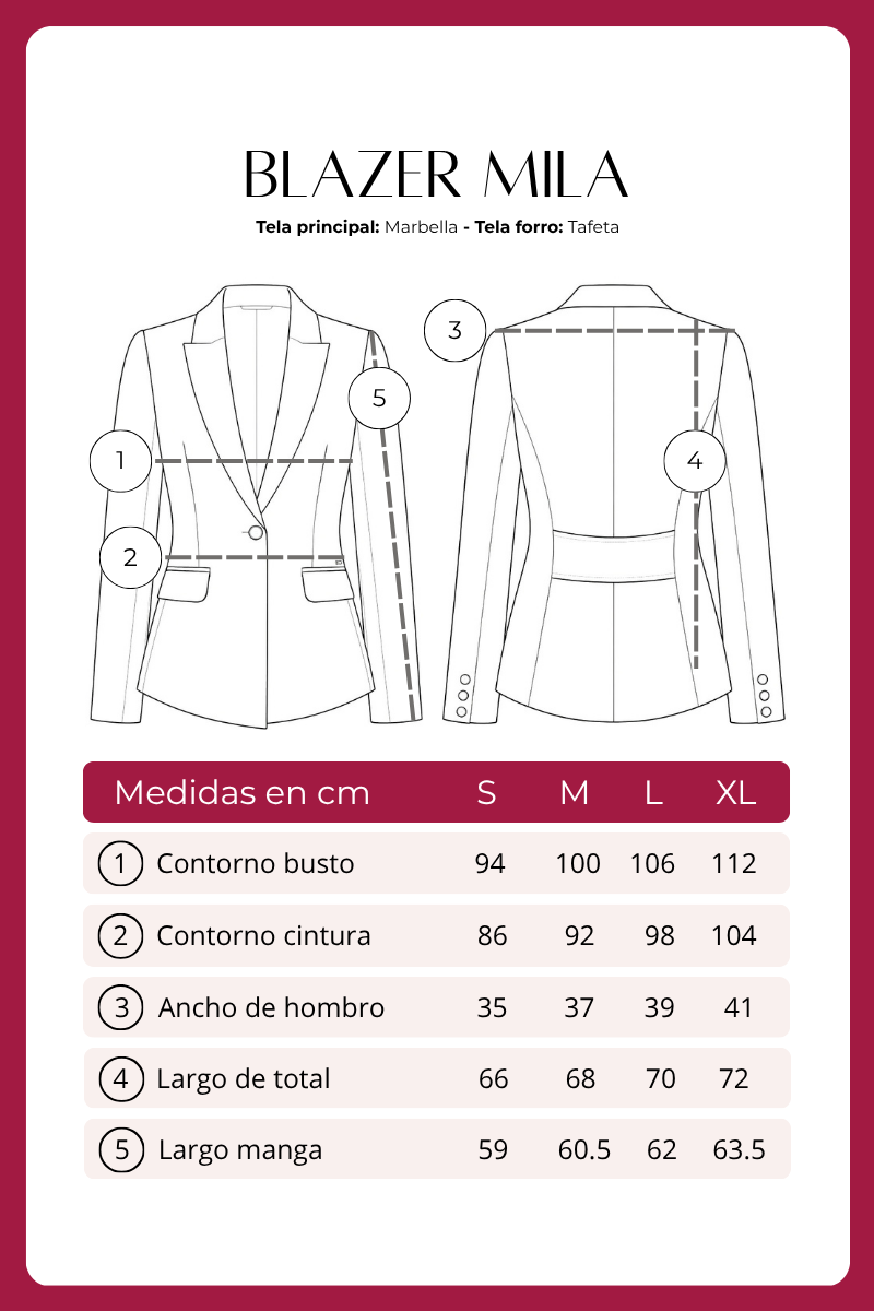Blazer Mila