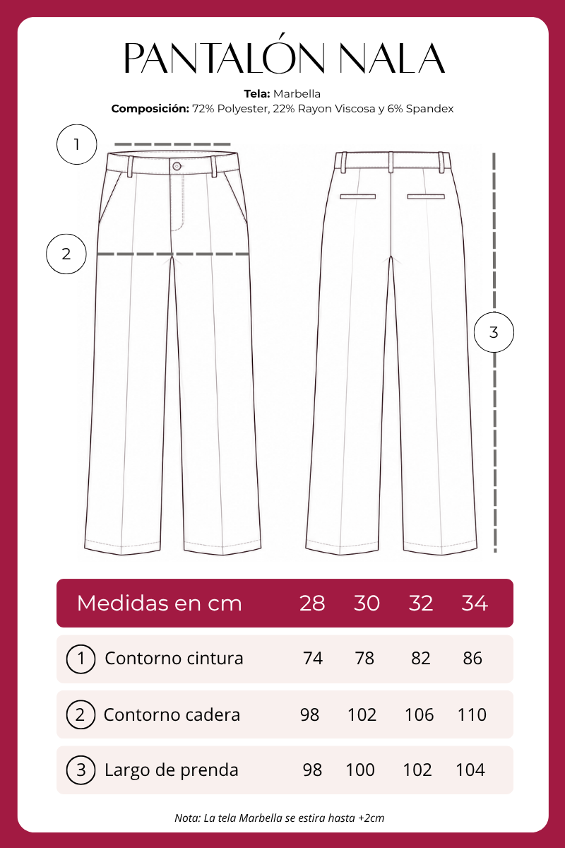 Pantalón Nala Recto