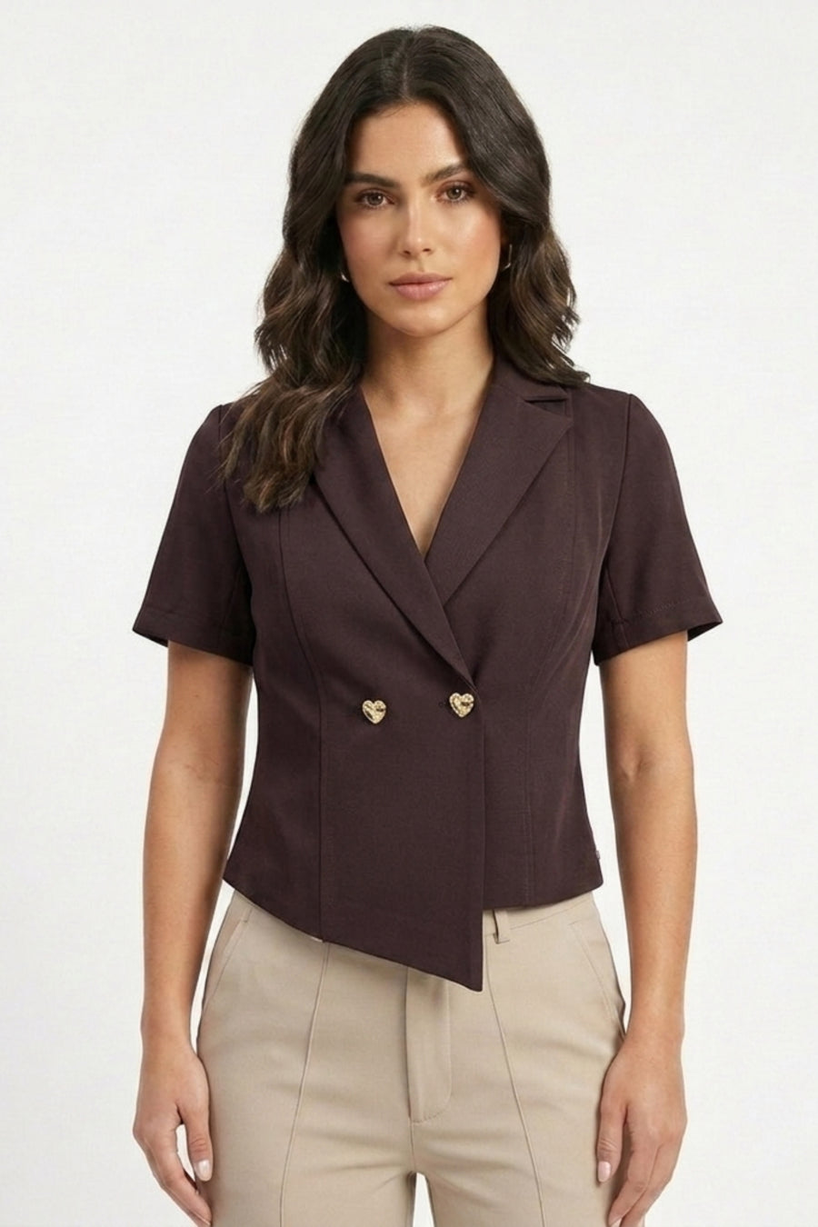 Blazer manga corta Karely