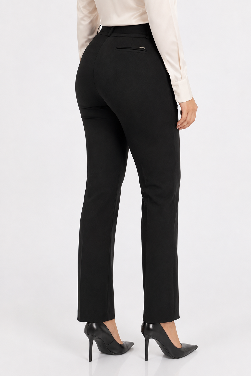 Pantalón Sastrero Joana Semirecto Tiro Alto