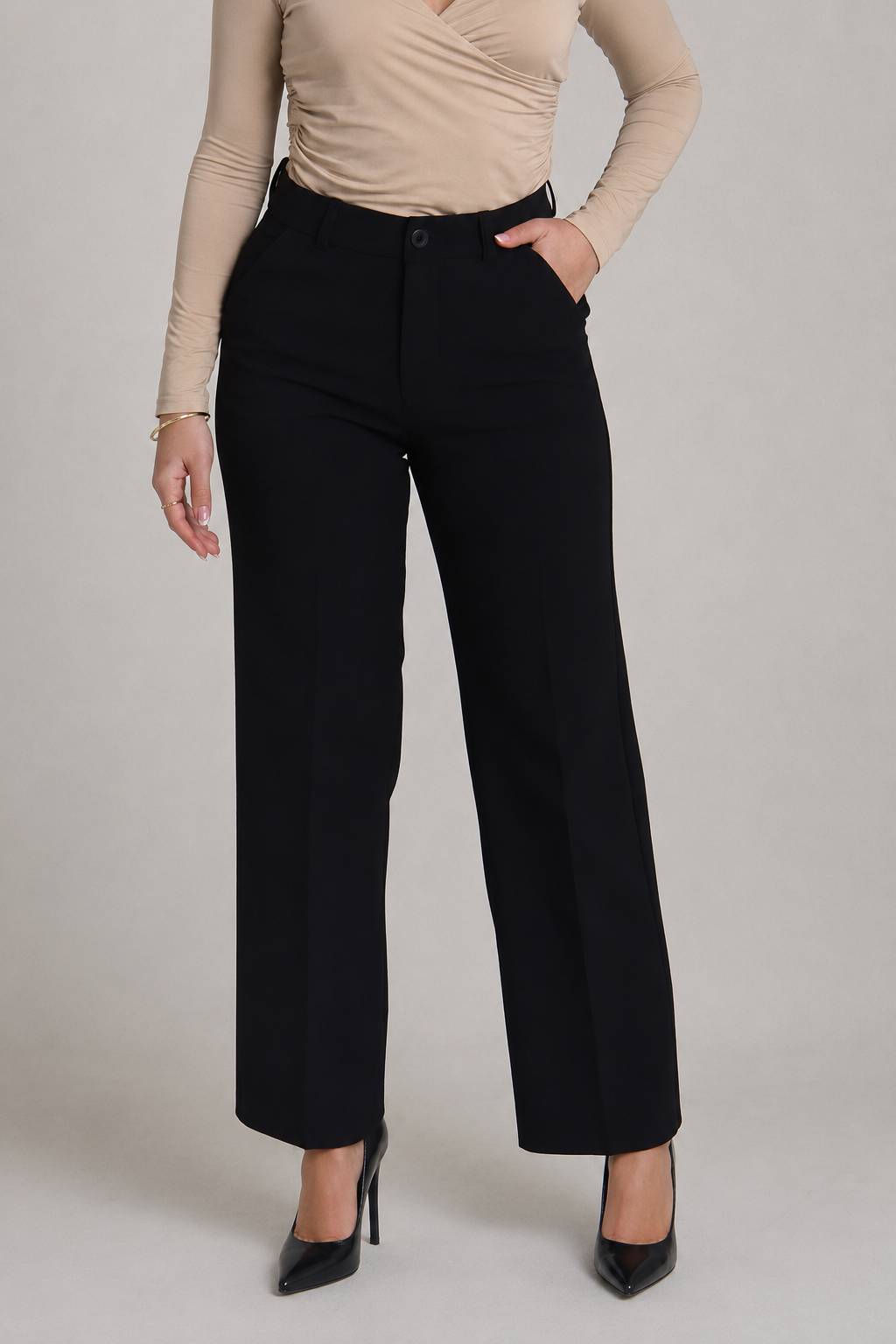 Pantalón Sastrero Nala II Tiro Alto Recto