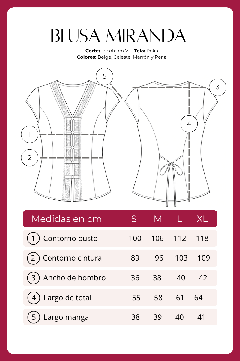 Blusa Miranda
