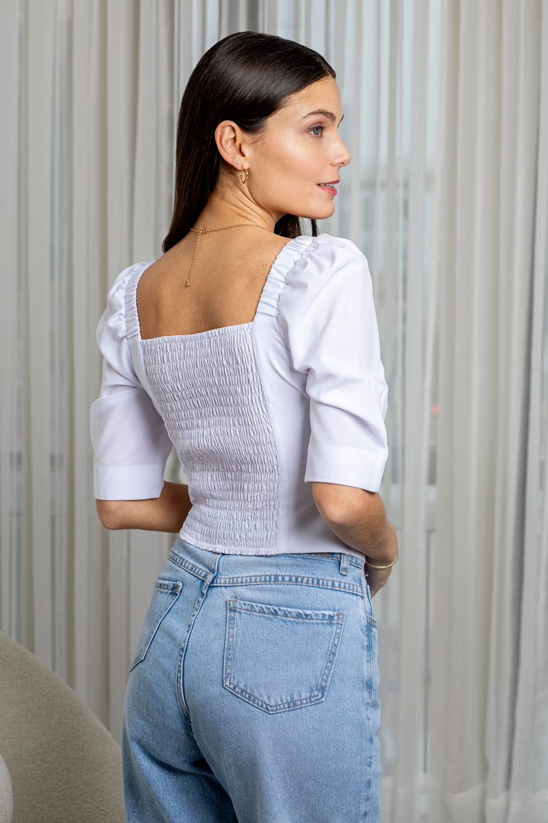 Blusa Molly - Blanco