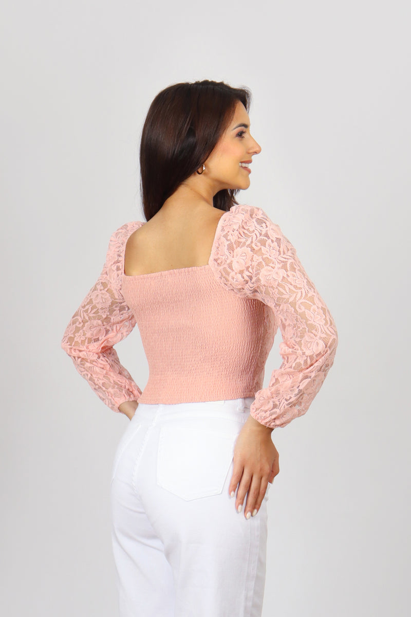 Blusa Esmeralda - Rosa