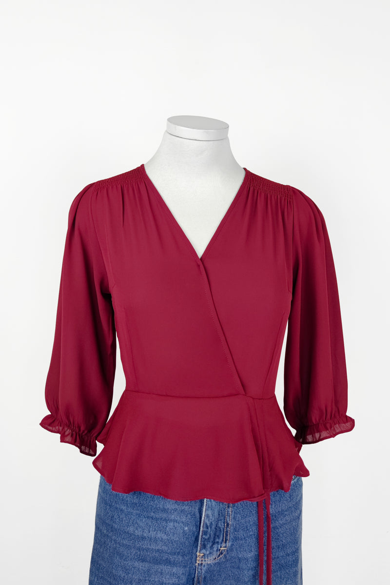 Blusa Paris - Vino