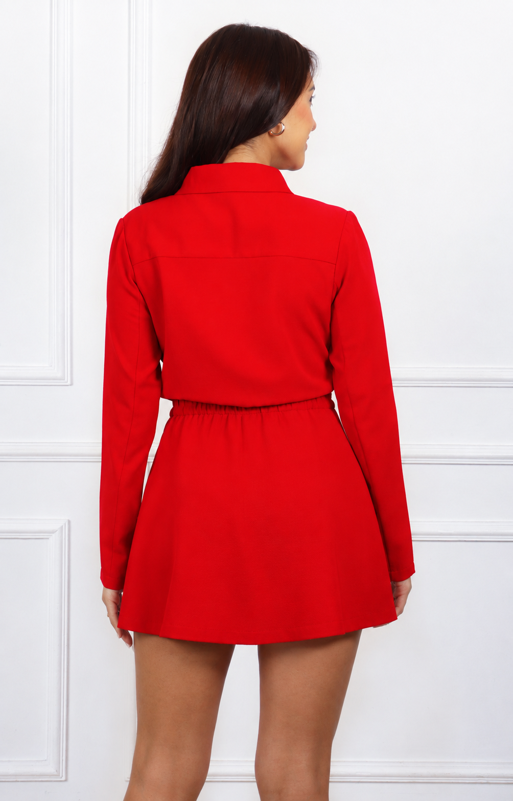 Enterizo Vestido (falda short) corto Mileth
