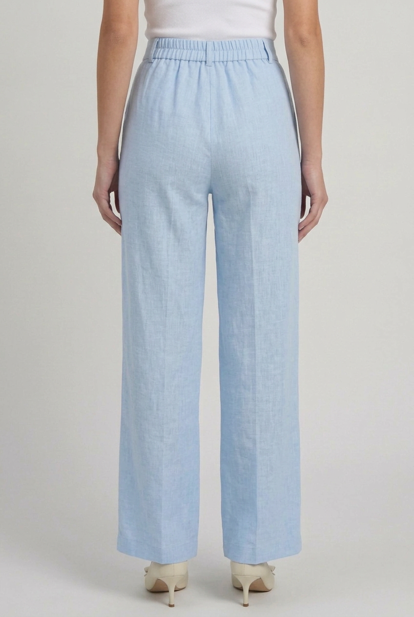 Pantalón de Lino Recto Anali