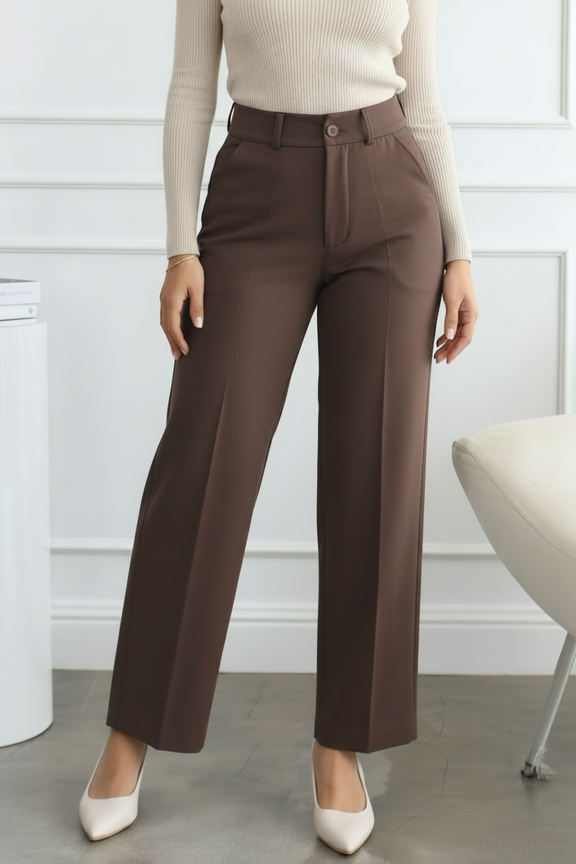 Pantalón Sastrero Nala II Tiro Alto Recto