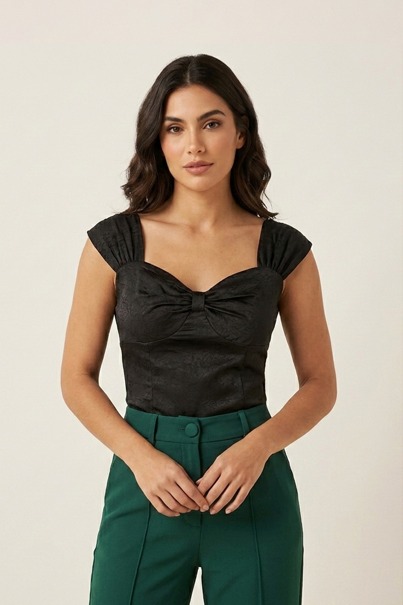 Top Jade Satín