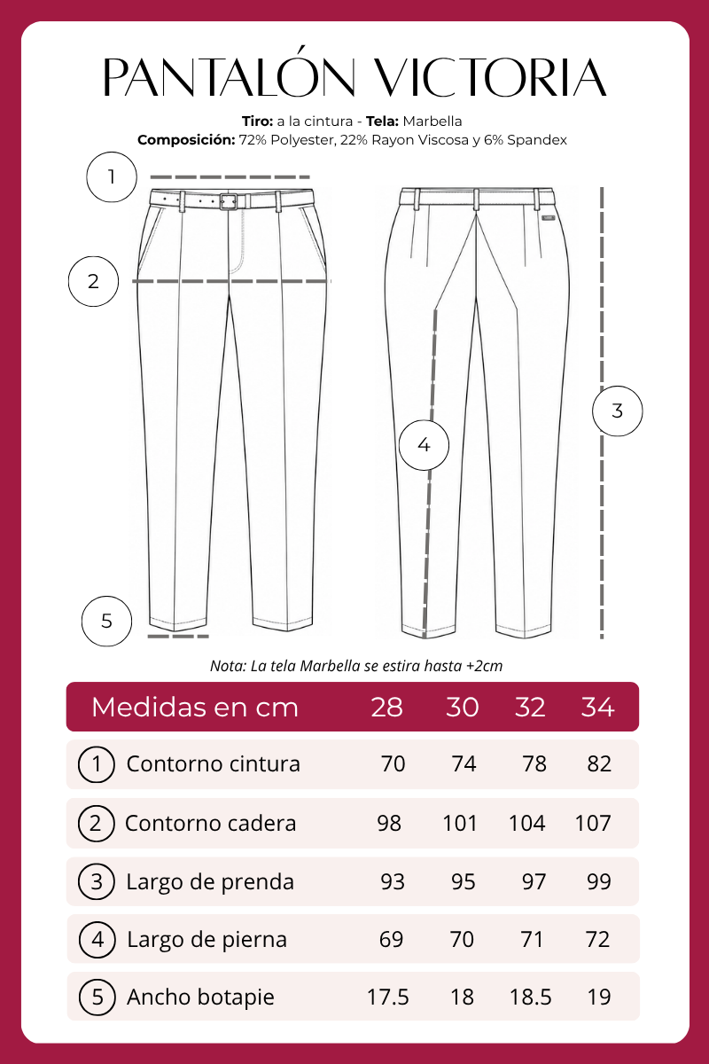 Pantalón Sastrero Victoria con Pinzas Tiro Alto Semirecto